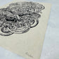 Ganesha Linoldruck | Indischer Elefantengott | besondere Geschenkidee | handgemachter Druck | weltweiter Versand | Himalaya Papier DIN A3