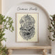 Ganesha Linoldruck | Indischer Elefantengott | besondere Geschenkidee | handgemachter Druck | weltweiter Versand | Himalaya Papier DIN A3