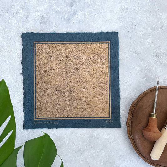 Same Komon Linoldruck