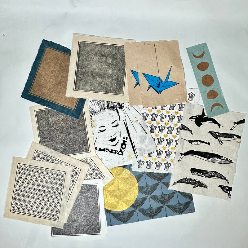 Mystery Box Linoldruck