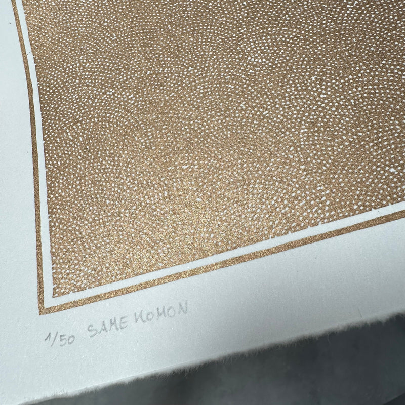 Same Komon Linoldruck