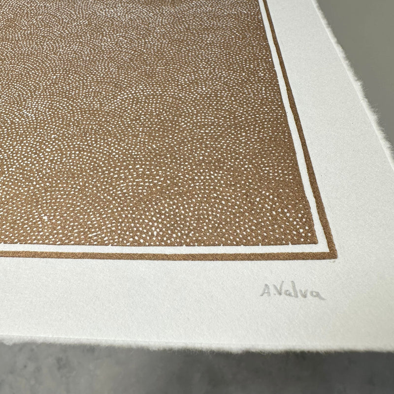 Same Komon Linoldruck