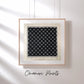 Shippo Linoldruck | japanisches Muster 21x21 cm | handgemachter Druck auf Himalaya Papier | besondere Geschenkidee | kostenloser Versand