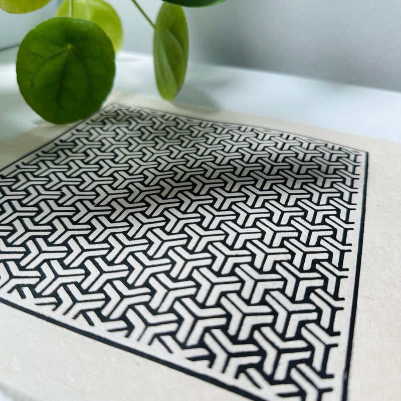 Bishamon Kikko Linoldruck